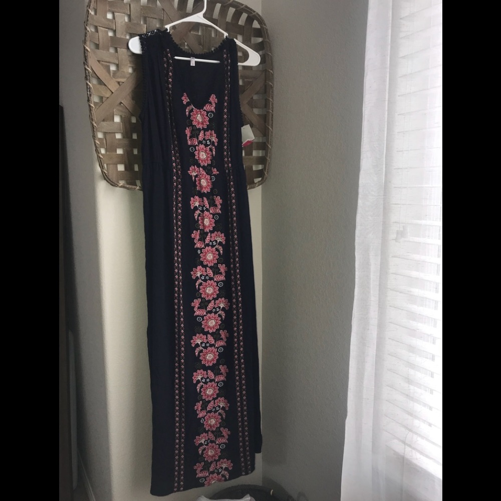 Long Floral maxi dress